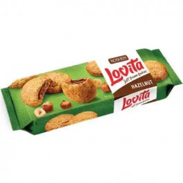   Roshen Печиво  Lovita Soft Cream Cookies здобне з горіховою начинкою 127 г (4823077633409)