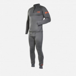   Norfin Комплект термобілизни чоловічий спортивний демісезонний  Winter Line Gray 303600 XXXL Сіре (47507017