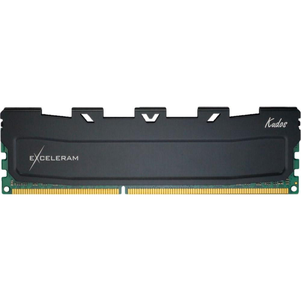 Exceleram 8 GB DDR3 1600 MHz Kudos Black (EKBLACK3081611A) - зображення 1