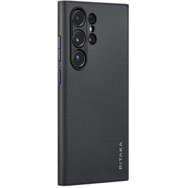   Pitaka MagEZ Case Pro 4 Twill Black/Grey for Samsung Galaxy S24 Ultra (MCP2401F)