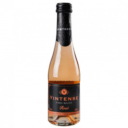   Vintense Вино ігристе  Fines Bulles Rose безалкогольне, 0,2 л, 0% (654444) (5411718907829)