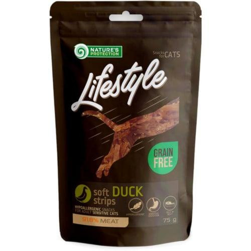 Nature's Protection Lifestyle Snack Soft Duck Strips 75 г (SNK46152) - зображення 1