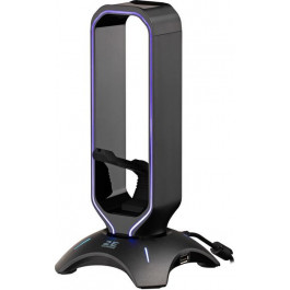   2E Подставка  Headset Stand RGB black (2E-GST310UB)