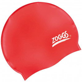   Zoggs Silicone Cap, Red (300774)