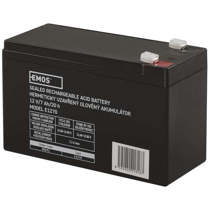 EMOS B9691 AGM 12V 7Ah - зображення 1