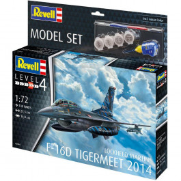   Revell Літак F-16D Tigermeet 2014 рівень 4, 1:72 (RVL-63844)