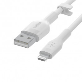   Belkin USB-A to Lightning 2m White (CAA008BT2MWH)