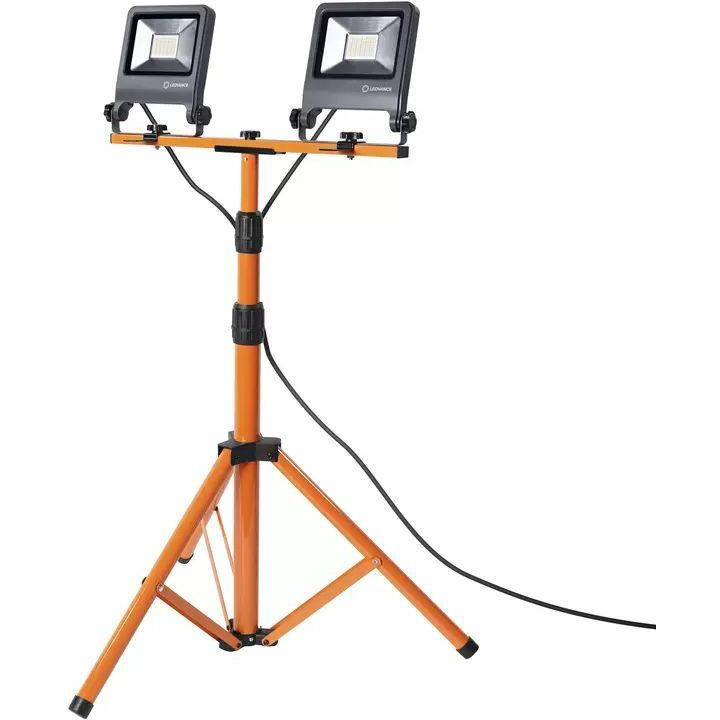 LEDVANCE Прожектор Worklight Tripod LED 60 Вт IP65 черный/оранжевый (4058075213951) - зображення 1