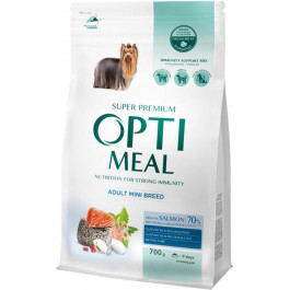   Optimeal Adult Mini Breed with Salmon 0.7 кг (4820269140011)