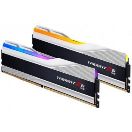   G.Skill 32 GB (2x16GB) DDR5 6000 MHz Trident Z5 RGB Silver (F5-6000J4040F16GX2-TZ5RS)