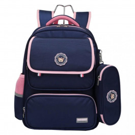   Cool For School Рюкзак шкільний  16" Синій з рожевим (2852-navy-pink)