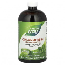   Nature's Way Жидкий Хлорофил Liquid Chlorophyll  мятный вкус 473.2 мл.