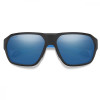 Smith Optics Окуляри сонцезахисні  Deckboss Matte Black/Blue Polar Blue Mirror (2040660VK63QG) - зображення 2