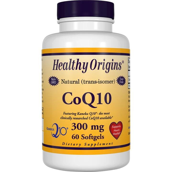 Healthy Origins CoQ10 Kaneka Q10 300 mg, 60 капсул - зображення 1