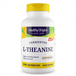   Healthy Origins Аминокислота  L-Theanine 100 mg, 180 вегакапсул