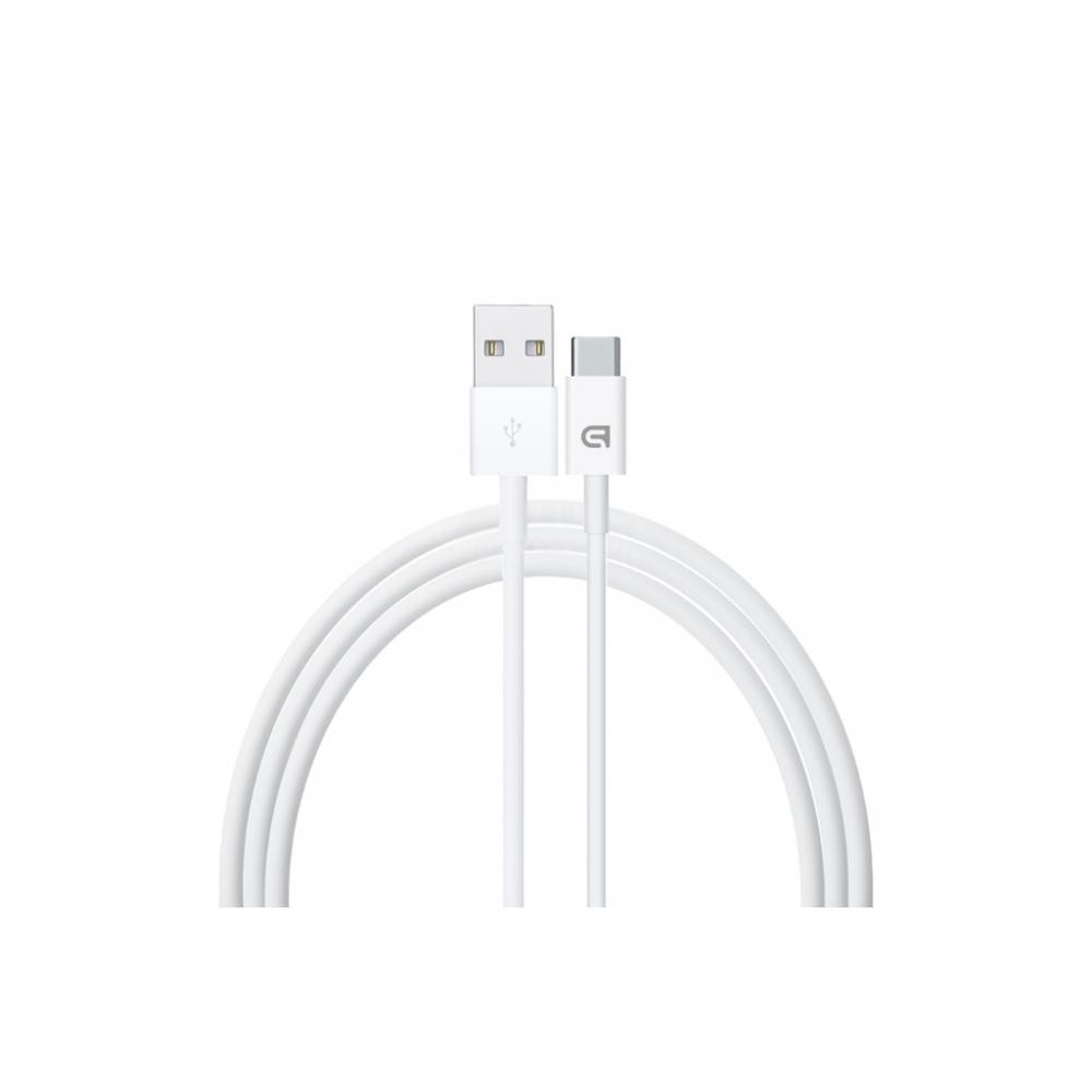 ArmorStandart AMD718 Type-C to USB Cable 1m White (ARM58529) - зображення 1