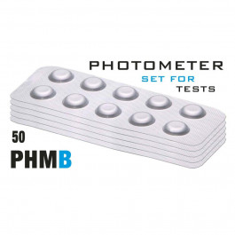    Реагенти PHMB (бігуаніди, 2 - 60/10-100 мг/л) 50 табл./уп. Poollab/Comparator (TbsPPB50)