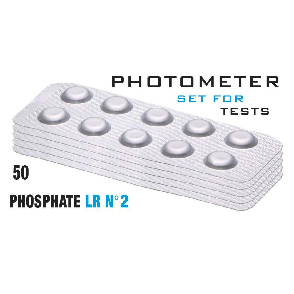  Реагенти Phosphate LR 2 (Фосфати, 0 - 4 мг/л) 50 піг/уп. (10 піг/шт) PrimerLab/Comporator (TbsPPPLR2 - зображення 1