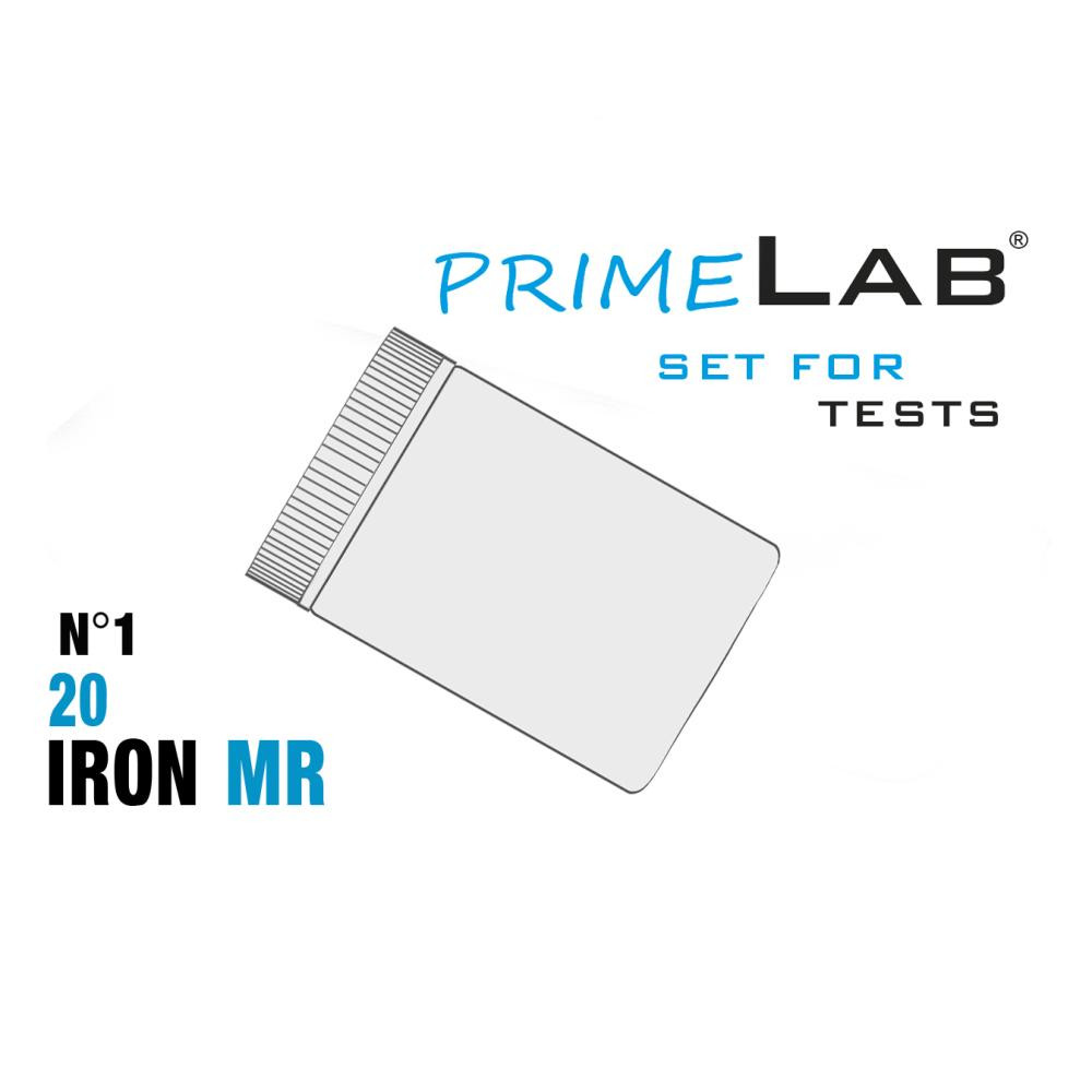  Порошок Iron MR 1 (Залізо, 0 - 10 мг/л) 20гр/шт. PrimeLab (PLpow20lronMR1) - зображення 1