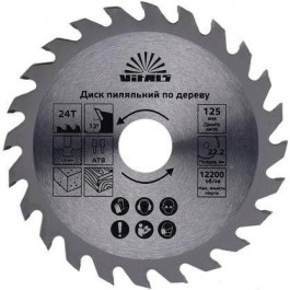   VITALS по дереву 125x22.2, ATB 24 (168130)