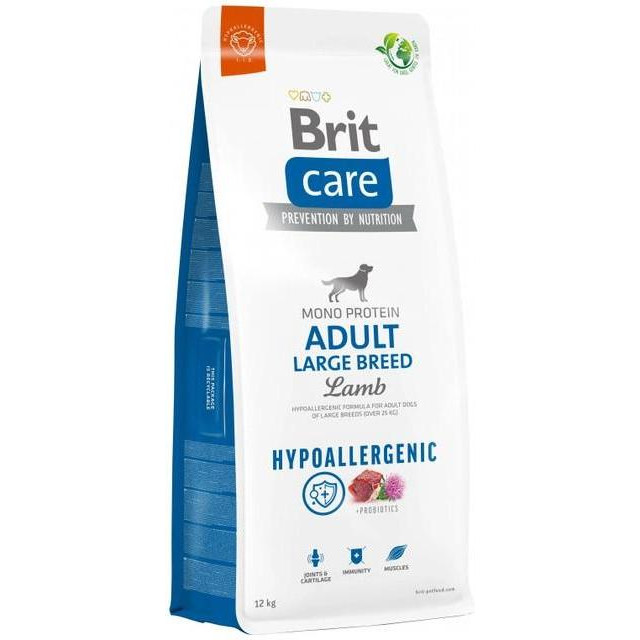 Brit Care Hypoallergenic Adult Large Breed Lamb 12 кг 172222 - зображення 1