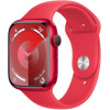 Apple Watch Series 9 GPS + Cellular 45mm PRODUCT RED Alu. Case w. PRODUCT RED S. Band - S/M (MRYE3) - зображення 1