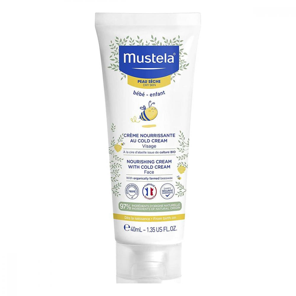 Mustela Поживний крем  Nourishing Cream with Cold Cream, для дуже сухої шкіри, 40 мл - зображення 1