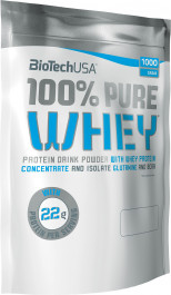   BiotechUSA 100% Pure Whey 1000 g /35 servings/ Caramel Cappuccino