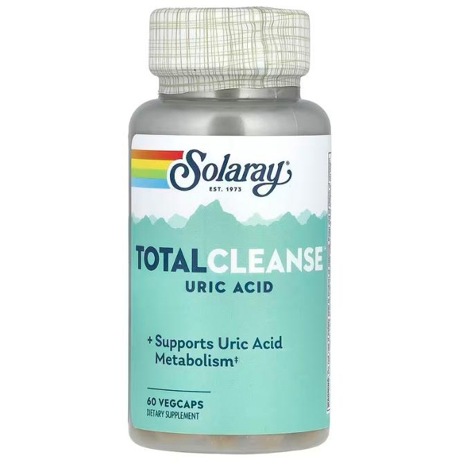 Solaray БАД Очищувач сечової кислоти, Total Cleanse Uric Acid, , 60 капсул - зображення 1