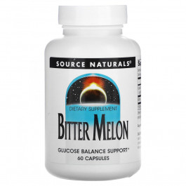   Source Naturals БАД Екстракт гіркої дині, Bitter Melon, , 60 капсул