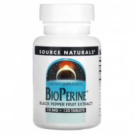   Source Naturals Біоперін (BioPerine) 10 мг 120 таблеток