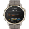 Garmin Fenix 6S Pro Solar Edition Light gold with shale grey suede band (010-02409-26) - зображення 1