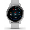 Garmin Venu 2S Silver Stainless Steel Bezel with Mist Gray Case and Silicone Band (010-02429-12/02) - зображення 2