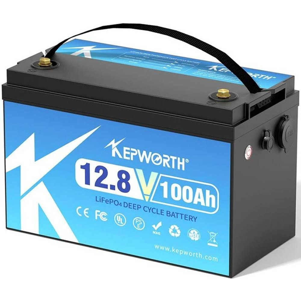 Kepworth LiFePO4 12V 100AH (KW-12-100-short) - зображення 1