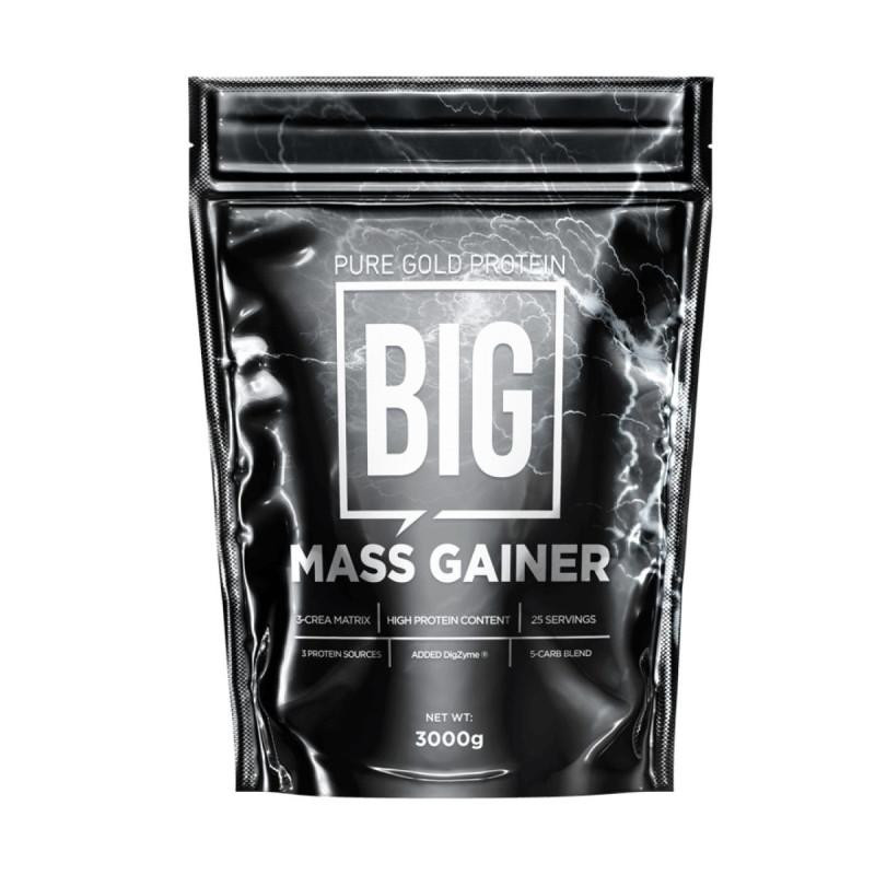 Pure Gold Protein BIG Mass Gainer 3000 g /25 servings/ Chocolate - зображення 1