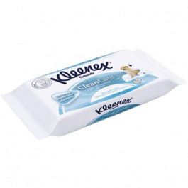   Kleenex Вологий туалетний папір  CleanCare листовий (змінний блок), 42 шт. (5029053019086)