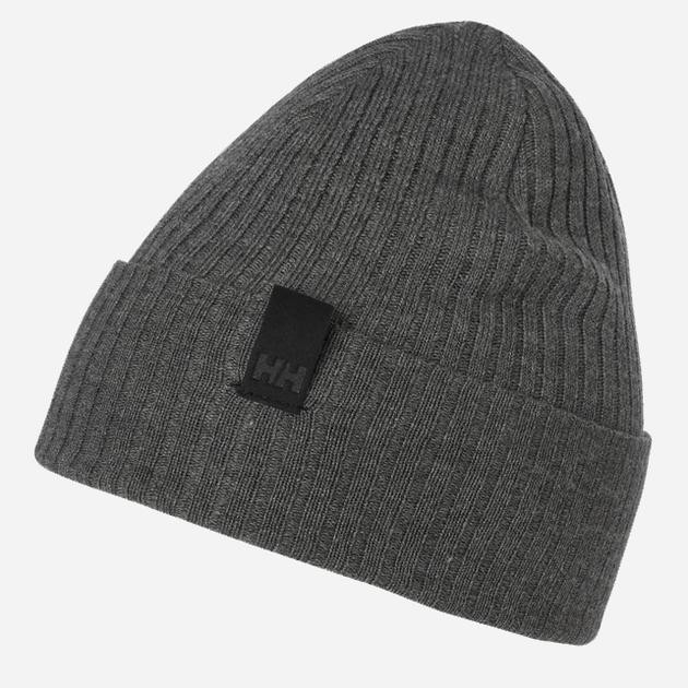 Helly Hansen Шапка  BUSINESS BEANIE 2 67195-965 One Size Сіра (7040059387861) - зображення 1