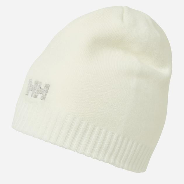 Helly Hansen Шапка  BRAND BEANIE 57502-001 One Size Біла (7040052300850) - зображення 1