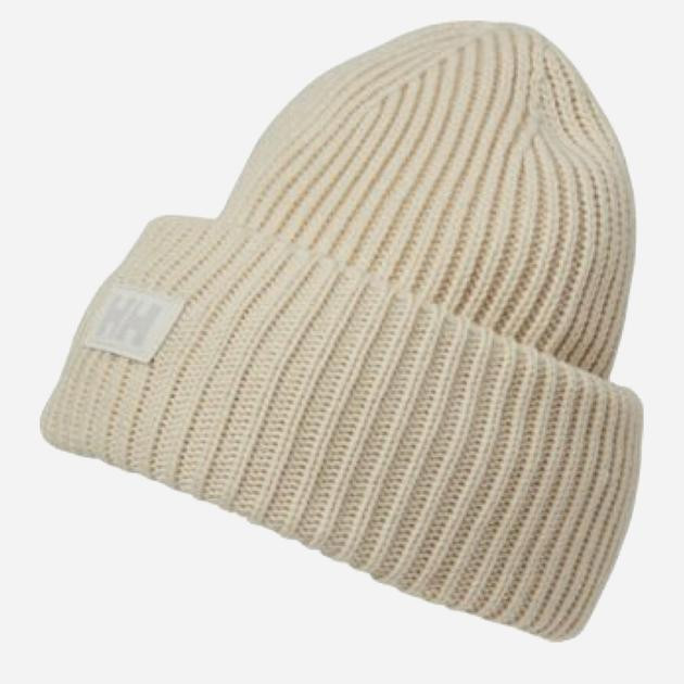 Helly Hansen Шапка  HH RIB BEANIE 54020-034 One Size Бежева (7040058710455) - зображення 1