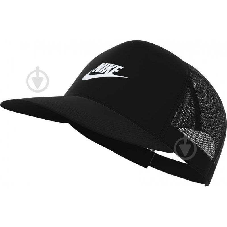 Nike Кепка літня  RISE CAP CB FUT TRKR L FB5378-010 M/L Чорна/Біла (0196606813462) - зображення 1