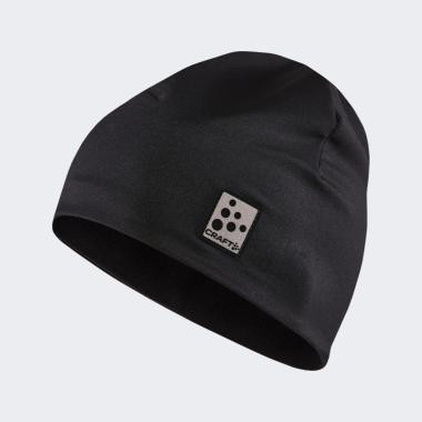 Craft Чорна шапка  ADV ESSENCE MICROFLEECE HAT BLACK cra1911719-999000 - зображення 1