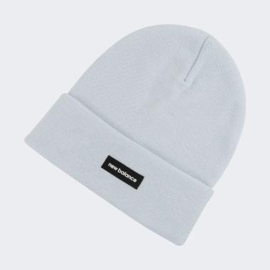 New Balance Блакитна шапка  Beanie Linear NB nblLAH33005IB - зображення 1