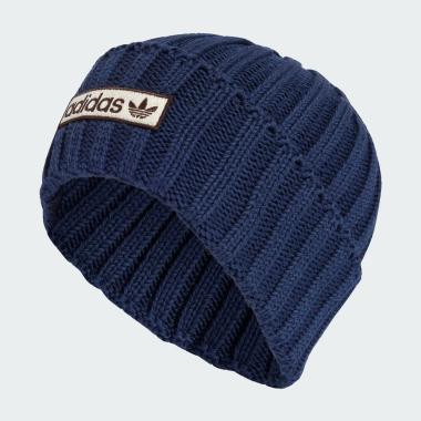 Adidas Темно-синя шапка  BEANIE IY4109 - зображення 1