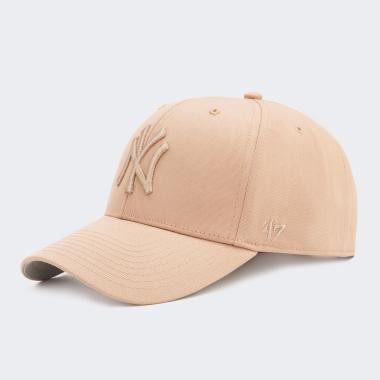 47 Brand Бежева кепка  NEW YORK YANKEES RAISED BASIC 47bRAC17CTP-KHA - зображення 1