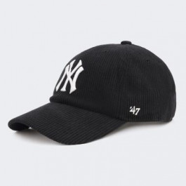   47 Brand Чорна кепка  NEW YORK YANKEES THICK CORD 47bTHCKC17EWS-BK