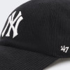 47 Brand Чорна кепка  NEW YORK YANKEES THICK CORD 47bTHCKC17EWS-BK - зображення 4