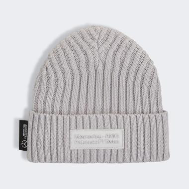 PUMA Сіра шапка  MAPF1 Statement Beanie 025690/02 - зображення 1