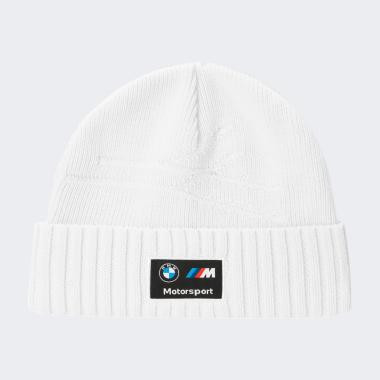 PUMA Біла шапка  BMW MMS Classic Cuff Beanie 025670/02 - зображення 1