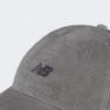 New Balance Сіра кепка  Cap 6P Washed Corduroy Hat nblLAH43005SLA - зображення 3