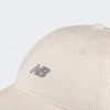 New Balance Бежева кепка  Cap 6P Washed Corduroy Hat nblLAH43005LIN - зображення 3